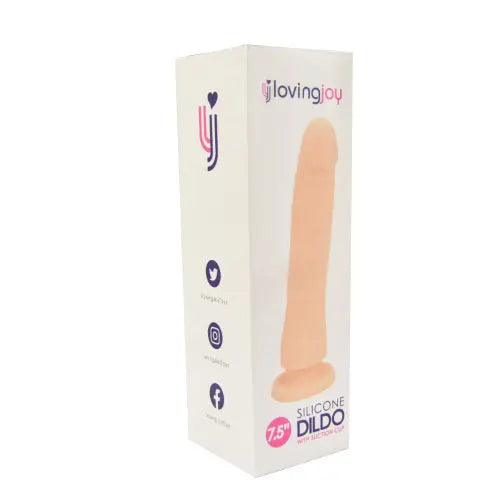 Loving Joy Realistic Silicone 7.5 Inch Strap-On Dildo Loving Joy