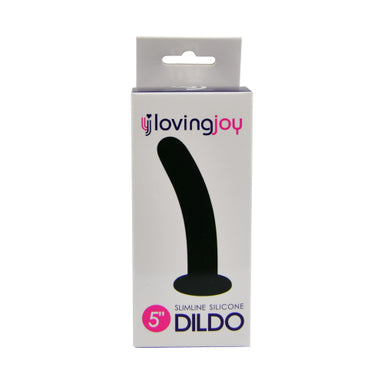 Loving Joy Slimline Silicone Dildo 5 Inch Loving Joy