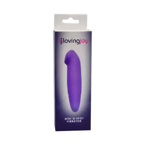 Loving Joy Mini G-Spot Vibrator Purple - The Beauty Store