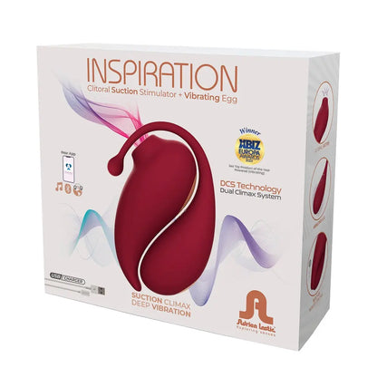 Adrien Lastic Inspiration Clitoral Suction Stimulator and Vibrating Egg Adrien Lastic