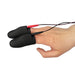 Electrastim Noir Explorer Silicone Finger Sleeves Electrastim