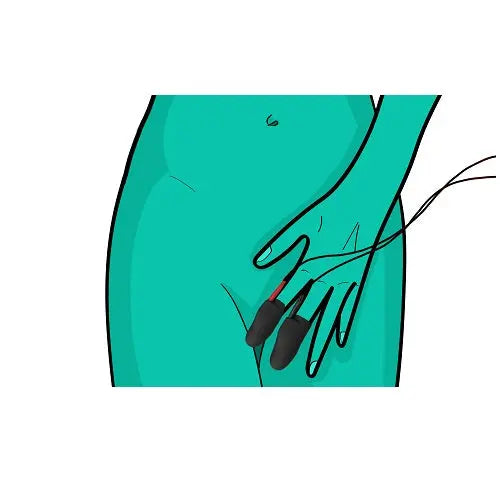 Electrastim Noir Explorer Silicone Finger Sleeves Electrastim