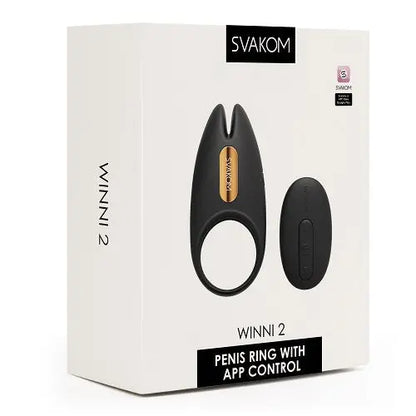 Svakom Winni 2 Remote Controlled Couples Cock Ring Svakom