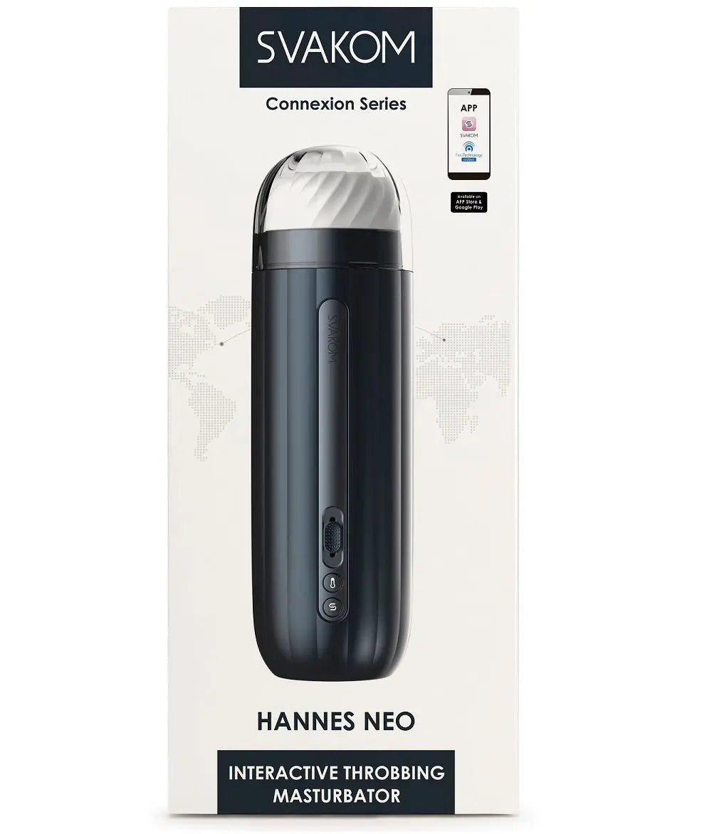 Svakom Hannes Neo Heat Vibrating Male Masturbator Svakom