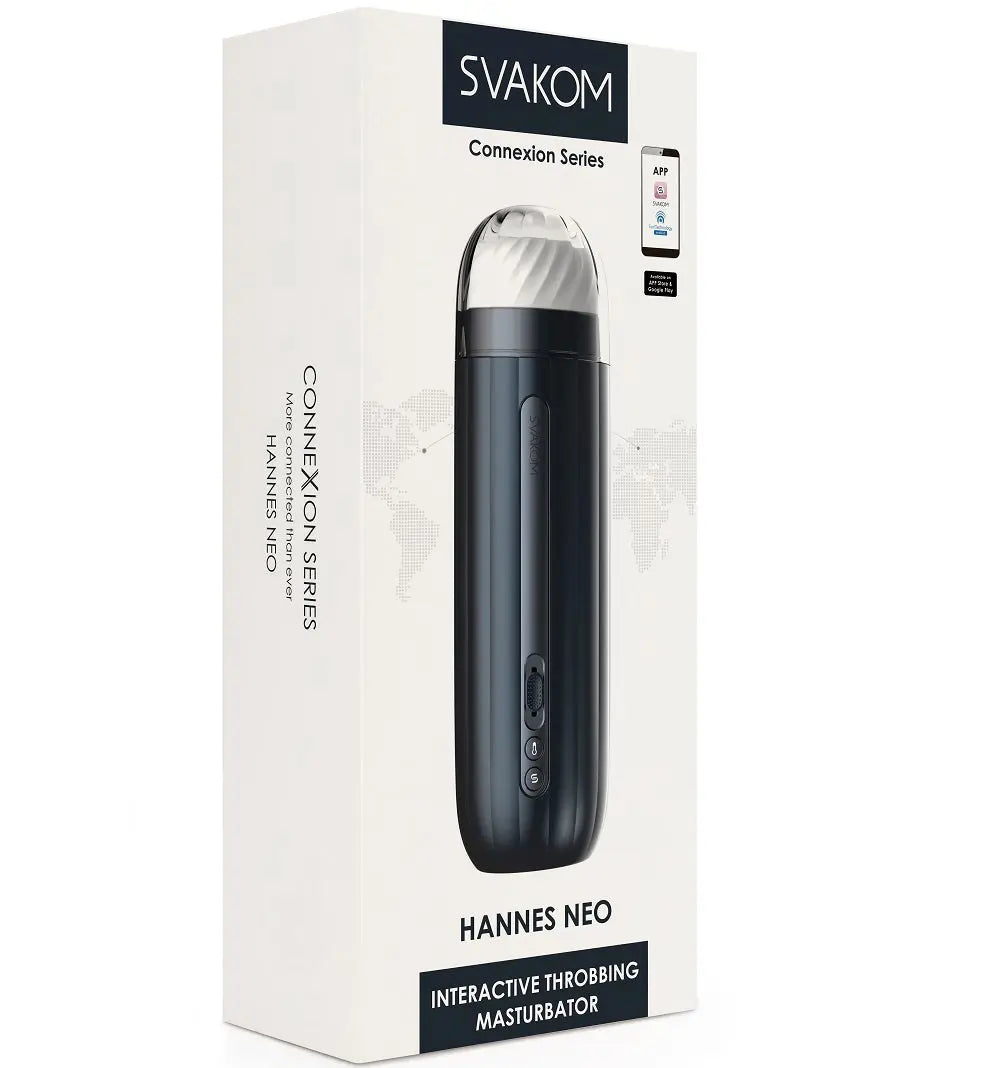 Svakom Hannes Neo Heat Vibrating Male Masturbator Svakom