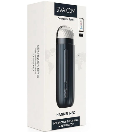 Svakom Hannes Neo Heat Vibrating Male Masturbator Svakom