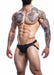 C4M L4CE Jockstrap Black Small