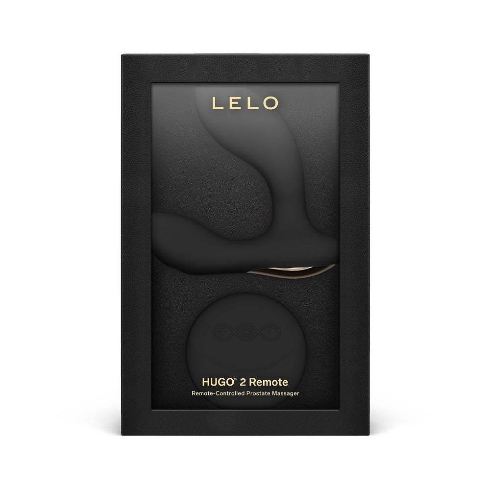 LELO Hugo 2 Remote Controlled Prostate Massager Black LELO