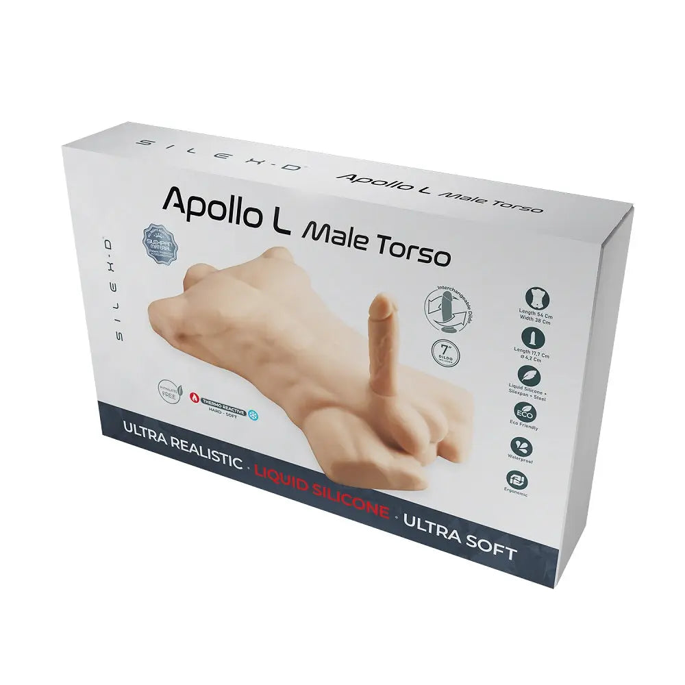 SilexD Apollo Male Pleasure Doll with Interchangeable Dildo - The The Beauty Store SilexD Apollo Male Pleasure Doll with Interchangeable Dildo - The The Beauty Store