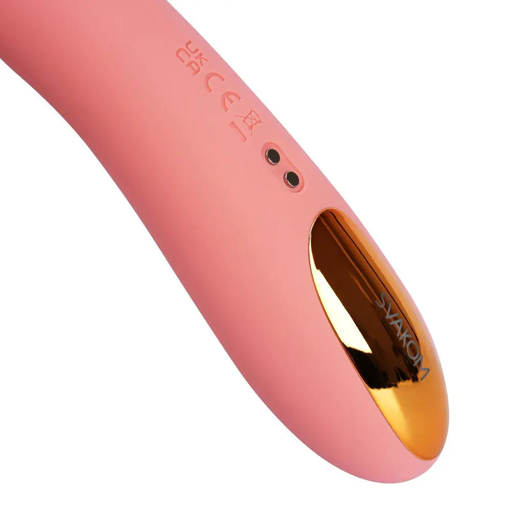 Svakom Ava Neo Interactive Thrusting Vibrator Pink Svakom