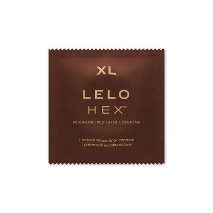 LELO HEX Condoms Respect XL 12 pack LELO
