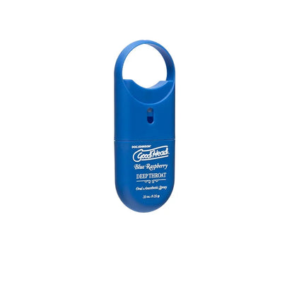 Doc Johnson GoodHead To-Go-Deep Throat Spray - Blue Raspberry Doc Johnson