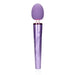 Rechargeable Wand Vibrator Metallic Purple Shots Toys