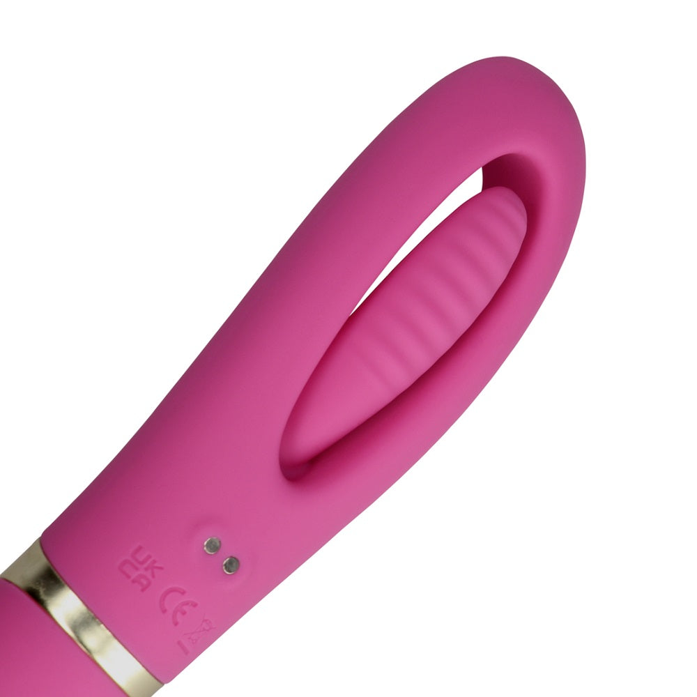 Double-Sided Flapping and G-Spot Vibrator Shots Toys