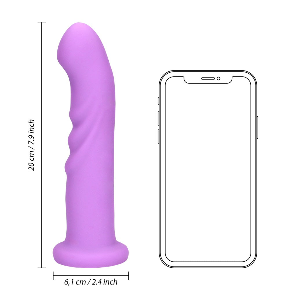 Ultra Soft Silicone Rotating G-Spot Vibrator Shots Toys