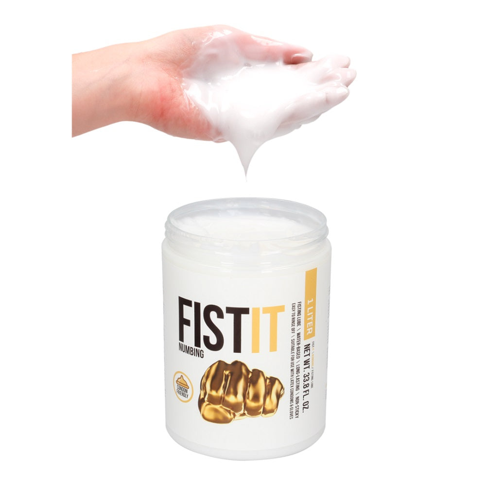 Fist It Numbing Anal Fisting Lubricant 1000ml Shots Toys