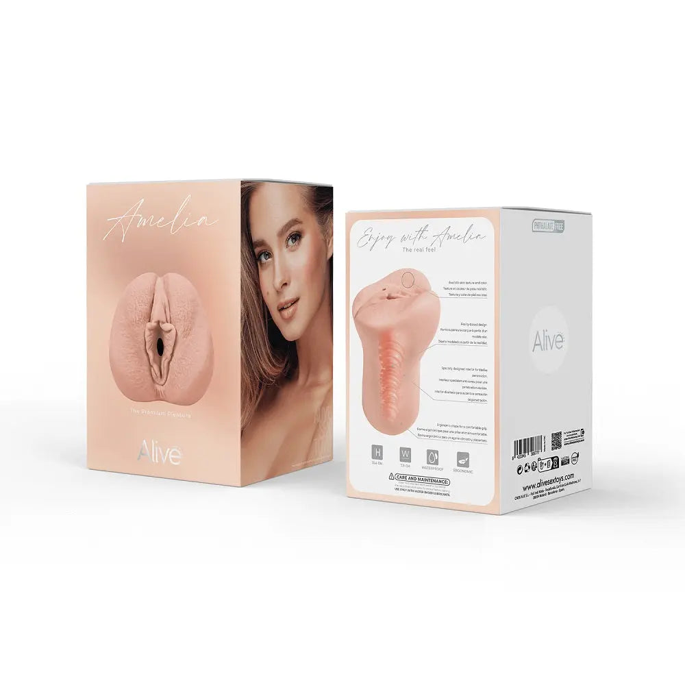 Alive Amelia Super Realistic Masturbator Vagina Alive