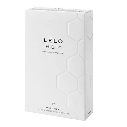 LELO HEX Condoms Original 12 pack LELO