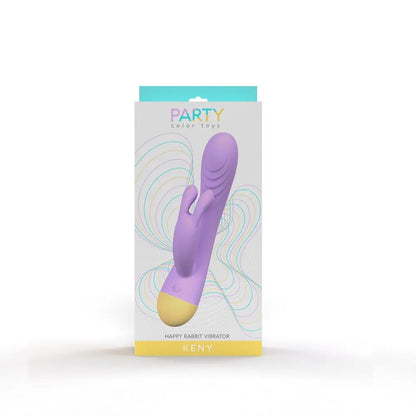 Party Color KENY Rabbit Vibrator Purple Party Color Toys