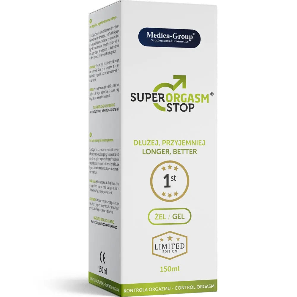 Super Orgasm Stop Gel 150ml Medica Group