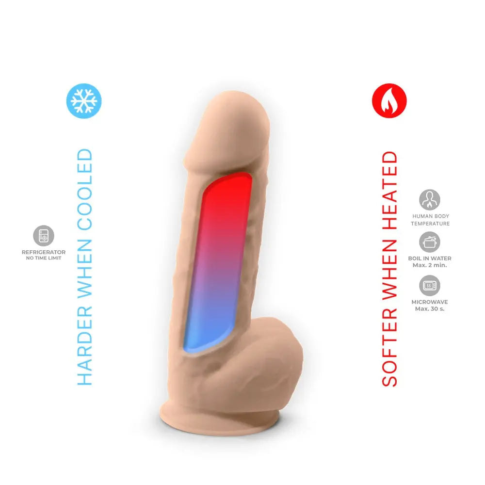 SilexD 8.5 inch Remote Controlled Vibrating Girthy Silicone Dildo SilexD
