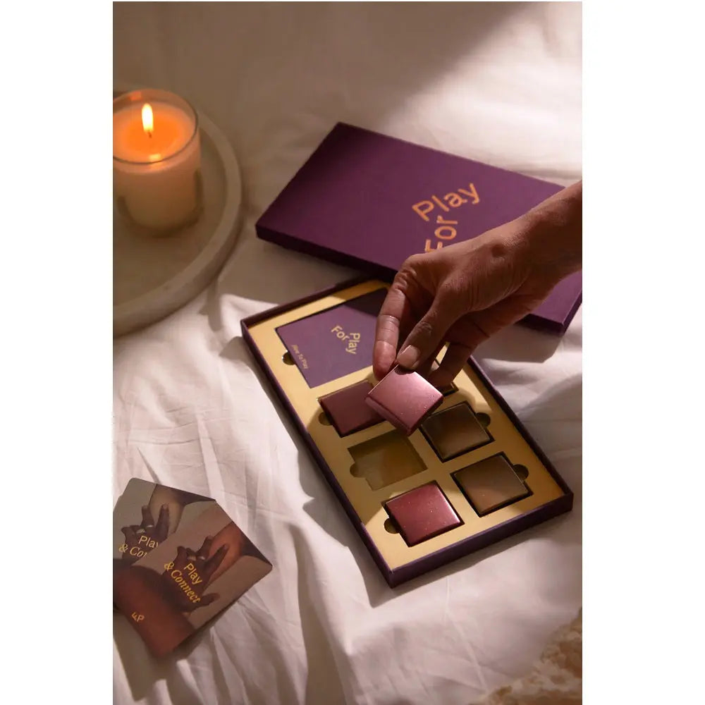 For Play His and Hers Couples Chocolate Dark For Play Chocolates