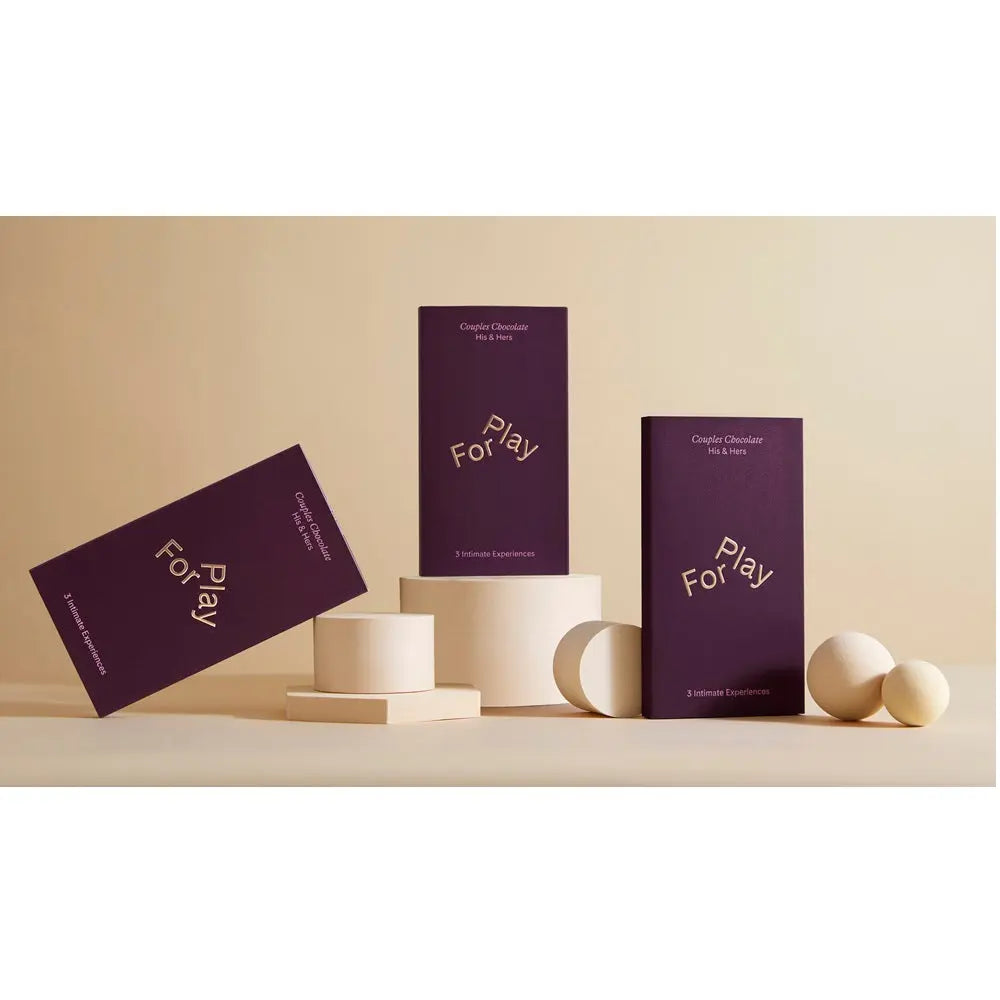 For Play His and Hers Couples Chocolate Dark For Play Chocolates