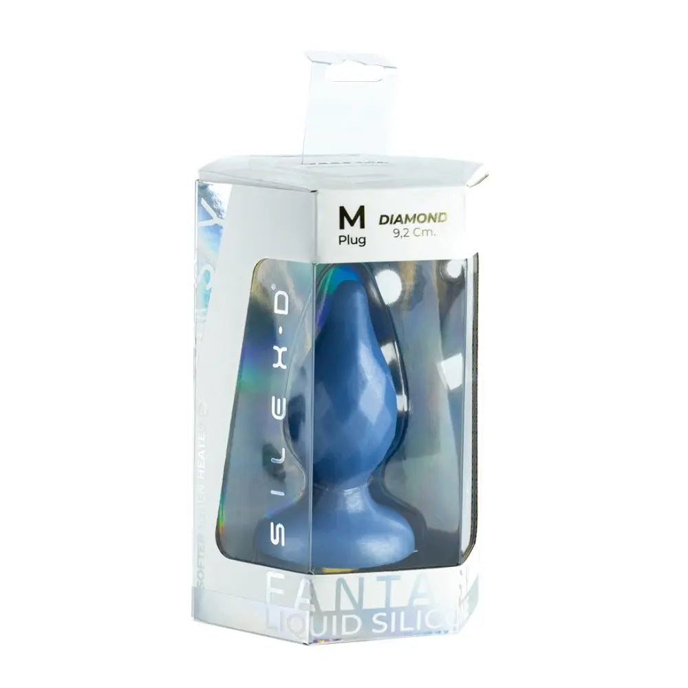 SilexD Fantasy Collection Diamond Butt Plug Medium Silexd