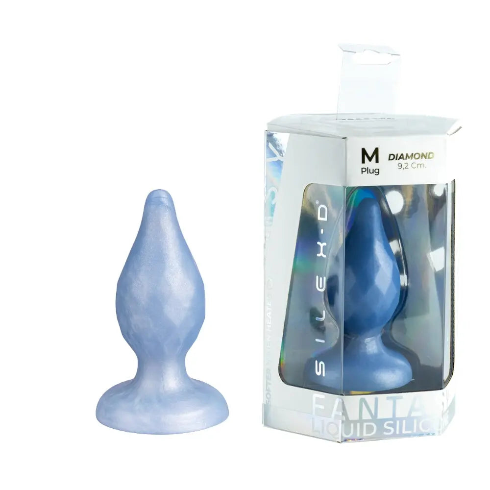 SilexD Fantasy Collection Diamond Butt Plug Medium Silexd