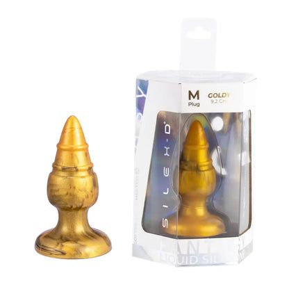 SilexD Fantasy Collection Goldy Butt Plug Medium Silexd