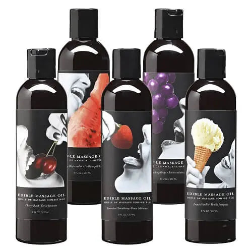 Earthly Body Edible Massage Oil - Cherry Earthly Body