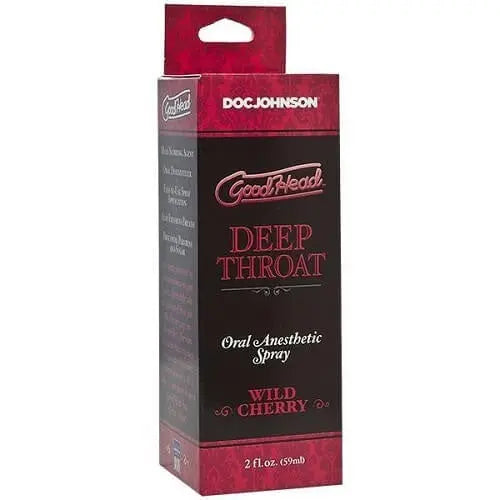 Doc Johnson Good Head Deep Throat Spray Wild Cherry Doc Johnson