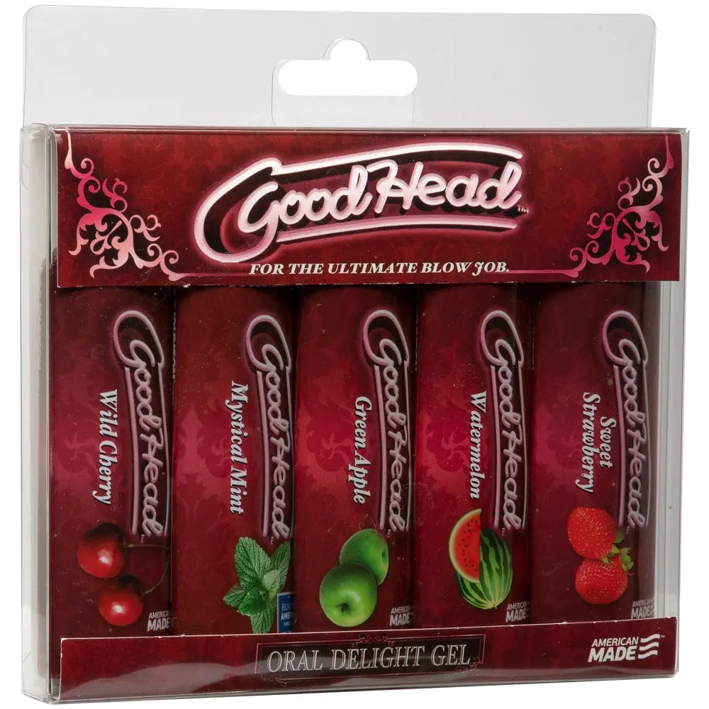 Doc Johnson Good Head Ultimate Blow Job Gel 5 Pack Doc Johnson