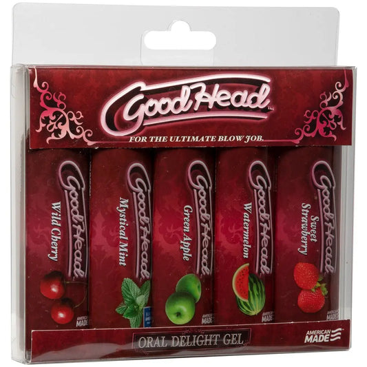 Doc Johnson Good Head Ultimate Blow Job Gel 5 Pack Doc Johnson