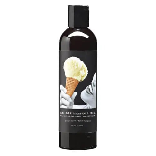Earthly Body Edible Massage Oil - Vanilla Earthly Body
