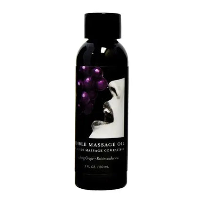 Earthly Body Edible Massage Oil 2oz - Vanilla Earthly Body