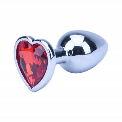 Precious Metals Heart Shaped Butt Plug-Silver - The Beauty Store Precious Metals Heart Shaped Butt Plug-Silver - The Beauty Store