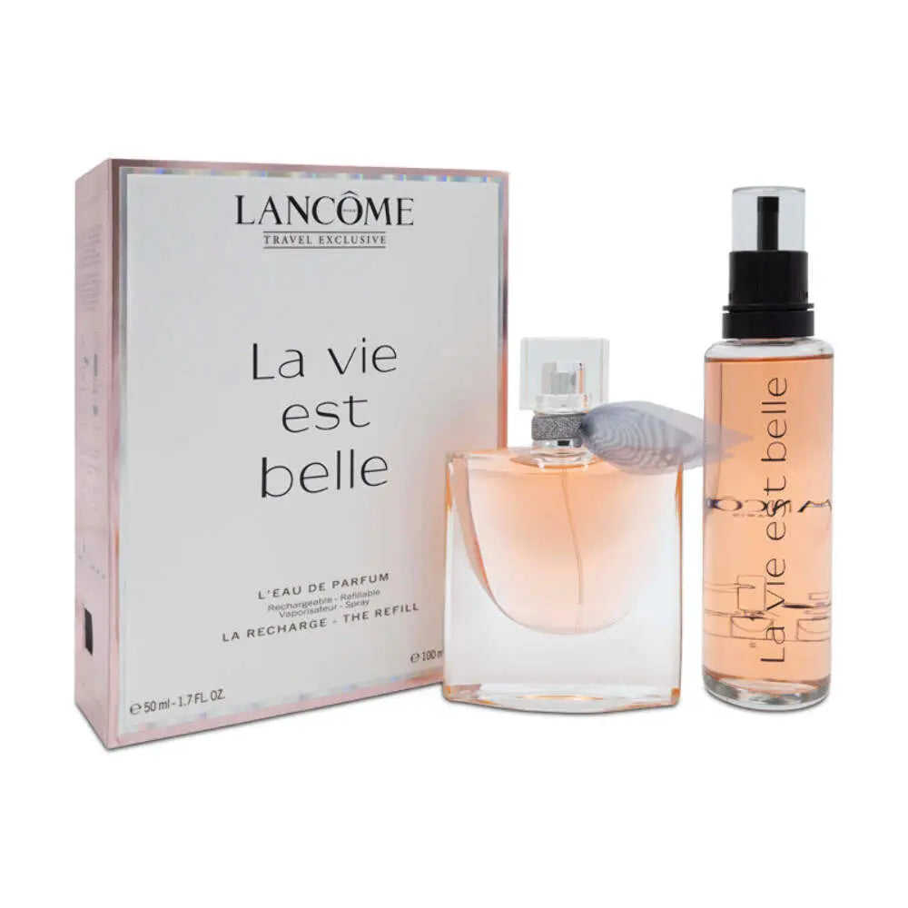 Lancome La Vie Est Belle Gift Set EDP 50ml + Refill Bottle 100ml Lancome