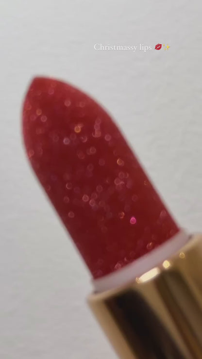 Gucci Rouge a Levres Lunaison Lip Colour 3.5g - 515 Devotion Tester BLACK LID