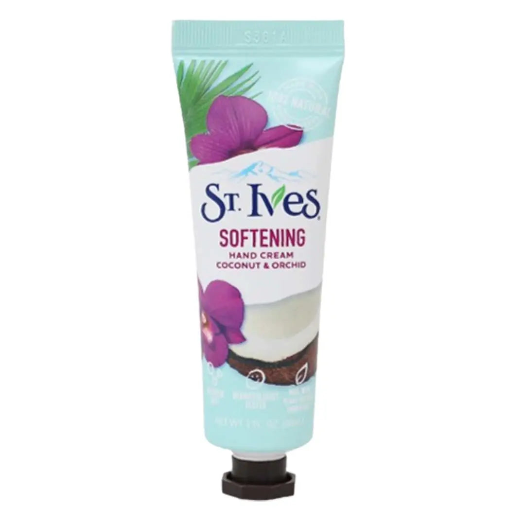 St. Ives Softening Hand Cream 30ml - Coconut & Orchid St. Ives