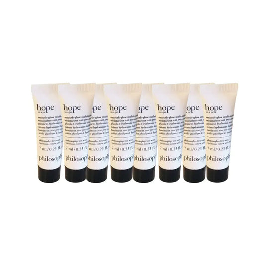 Philosophy Hope In A Jar Multi-Tasking Moisturiser 7ml Mini Pack of 8 Philosophy