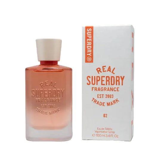 Superdry Real 02 Feminine 100ml EDT Spray Superdry