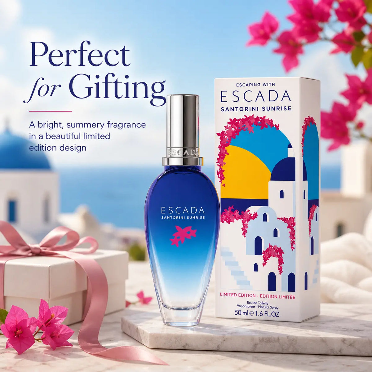 Escada Santorini Sunrise Eau de Toilette Spray 50ml Escada