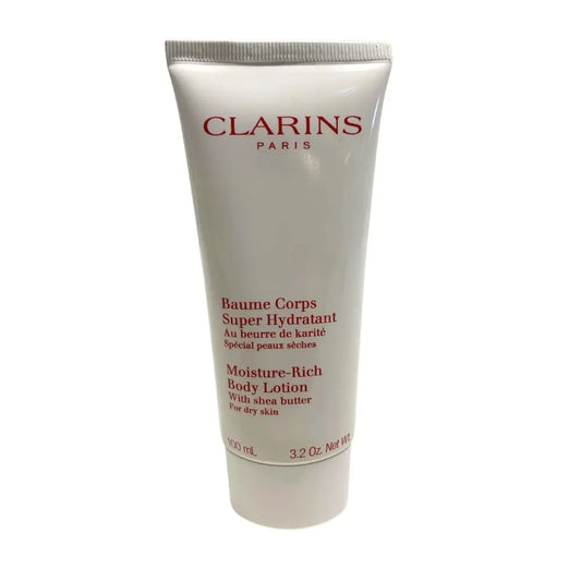 Clarins Moisture Rich Body Lotion with Shea Butter 100ml for Dry Skin Clarins