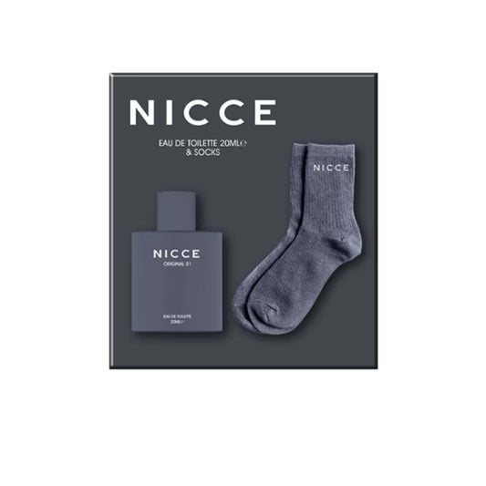 Nicce 01 Gift Set EDT Spray 20ml + Printed Socks Nicce