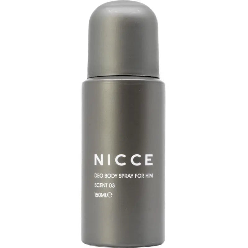 Nicce Deo Body Spray for Him Scent 03 150ml Nicce
