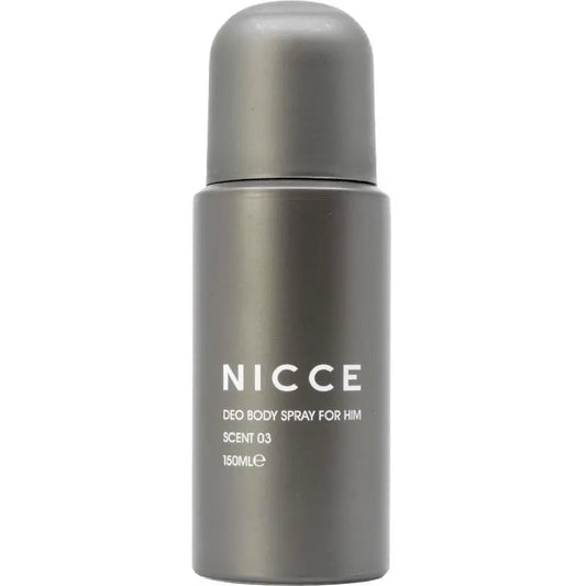 Nicce Deo Body Spray for Him Scent 03 150ml Nicce