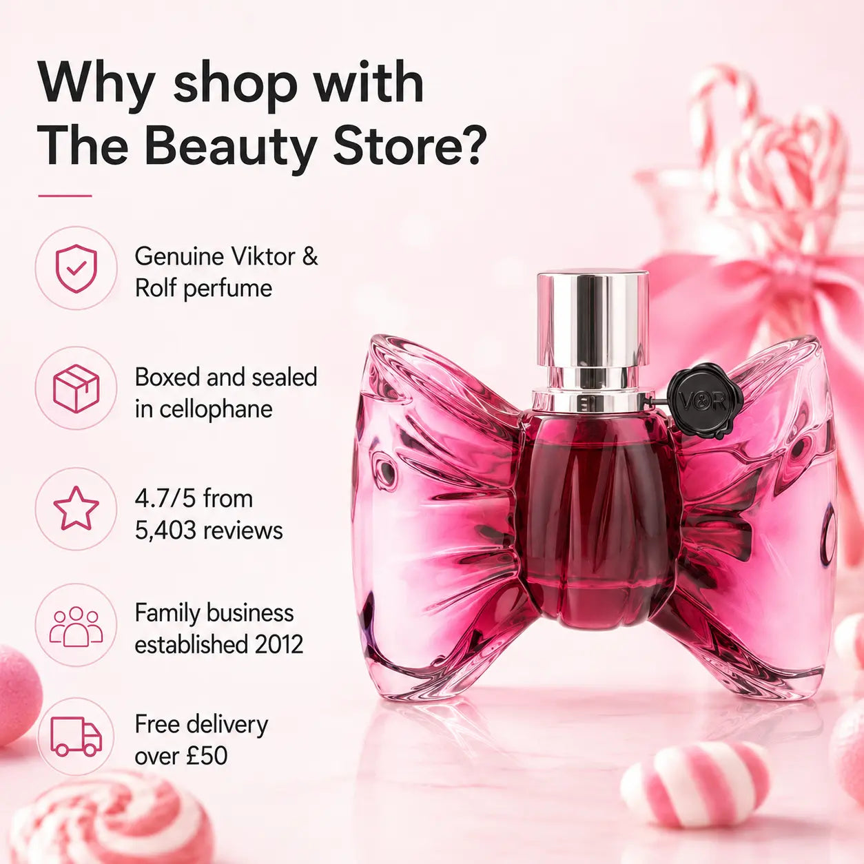 Viktor & Rolf BonBon Eau de Parfum Spray 50ml Viktor and Rolf