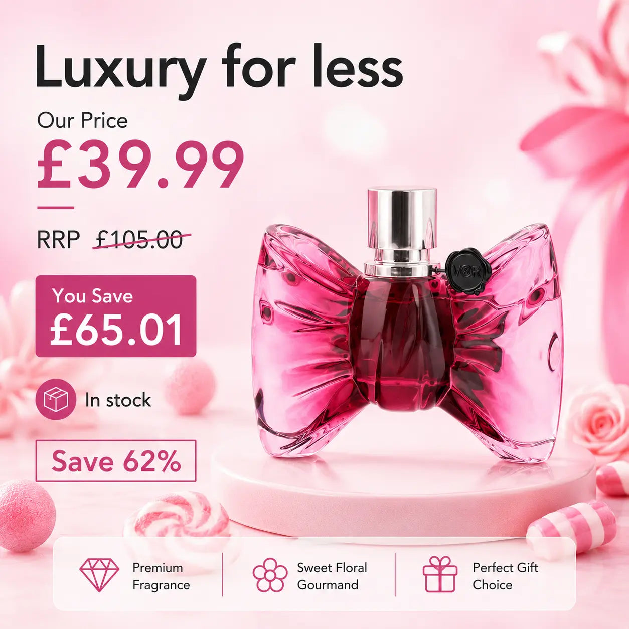 Viktor & Rolf BonBon Eau de Parfum Spray 50ml Viktor and Rolf