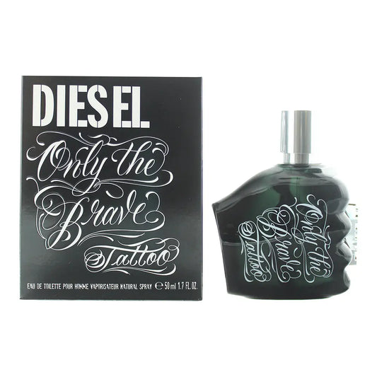 Diesel Only The Brave Tattoo Eau de Toilette Spray 50ml for Him Diesel